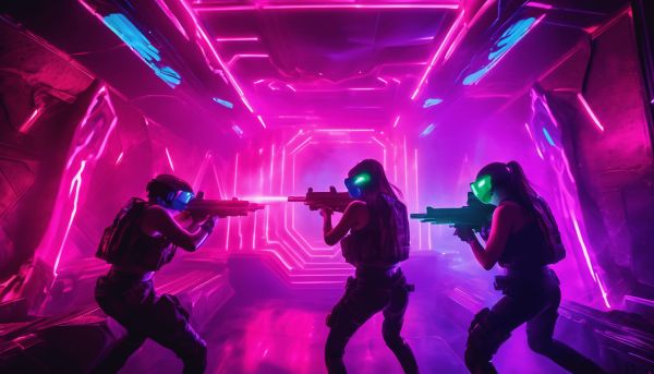 Un moment de fun au laser game SQY
